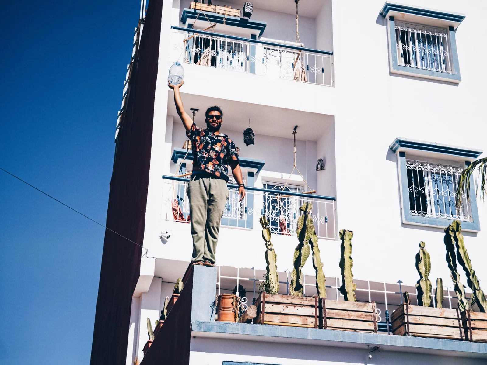 A day with us is not just about surfing! Join us, and let the rhythm of the ocean guide you towards a day filled with joy, self-discovery, and unforgettable memories. Embrace the freedom of the waves, soak in the warmth of the sun, and let your spirit soar as you embark on a journey that will leave you forever connected to the vast and magnificent blue. Morning Delights: Start your day with a delicious breakfast that will fuel your body and soul for the exciting day ahead. Savor the flavors of home made pancakes, delicious fruits, and energizing Moroccan tea and coffee. Check the waves during breakfast as our beautiful rooftop offers a breathtaking view over the whole coastline. Surf Lessons: After breakfast, we gather to assess the surf conditions and tides to determine the best spot for the day. Our experienced instructors will guide you through two hours of surf lessons, tailored to your skill level. Whether you’re a beginner or an advanced surfer looking to refine your technique, our coaches will provide personalized coaching to help you ride the waves like a pro. Lunch and Free Surfing: Following the morning surf session, it’s time to recharge with a quick lunch. Savor a nutritious meal prepared with fresh, locally sourced ingredients to replenish your energy levels. Afterward, you have the option to continue surfing under the watchful eye of our experienced coaches. Feel the thrill of catching wave after wave! After Surf: As the evening approaches, take part in a gentle yoga class specially designed to help your body recover. Stretch and breathe deeply as you find your center, allowing the soothing sounds of the ocean to calm your mind. Don’t miss the chance to witness the breathtaking sunset as you unwind. Finish the day on a high note by enjoying a delicious dinner surrounded by surf friends. Our chef creates culinary masterpieces ensuring a feast for your taste buds! Share stories, laughter and share your passion for adventure and the ocean. Drift off to the soothing sounds of crashing waves, knowing that another exciting day of surfing awaits you.