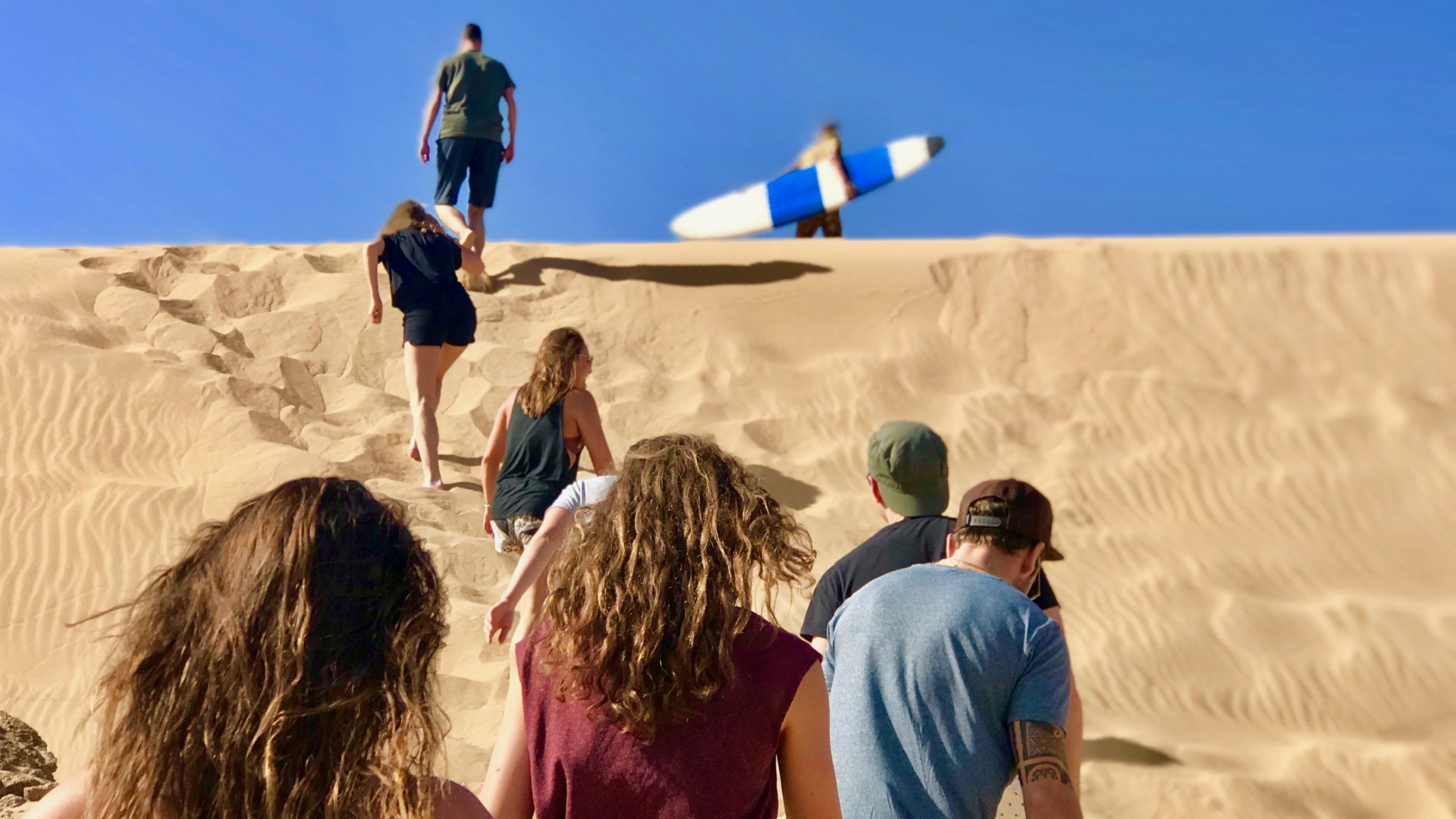 surf camp morocco sand surfing